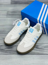 AD Samba Premium Batch - White/Blue